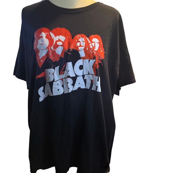 Black Sabbath Graphic Band Tee, Ozzy Osbourne, Black, Unisex Size XL - Picture 2 of 6